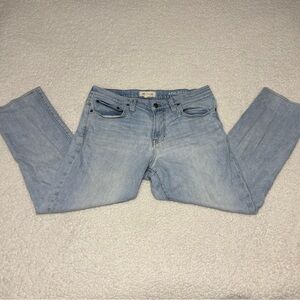 Madewell Women Light Wash Denim Athletic Slim Jeans